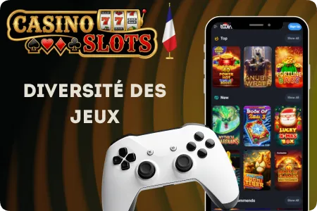 Slots et jackpots en casino Twin